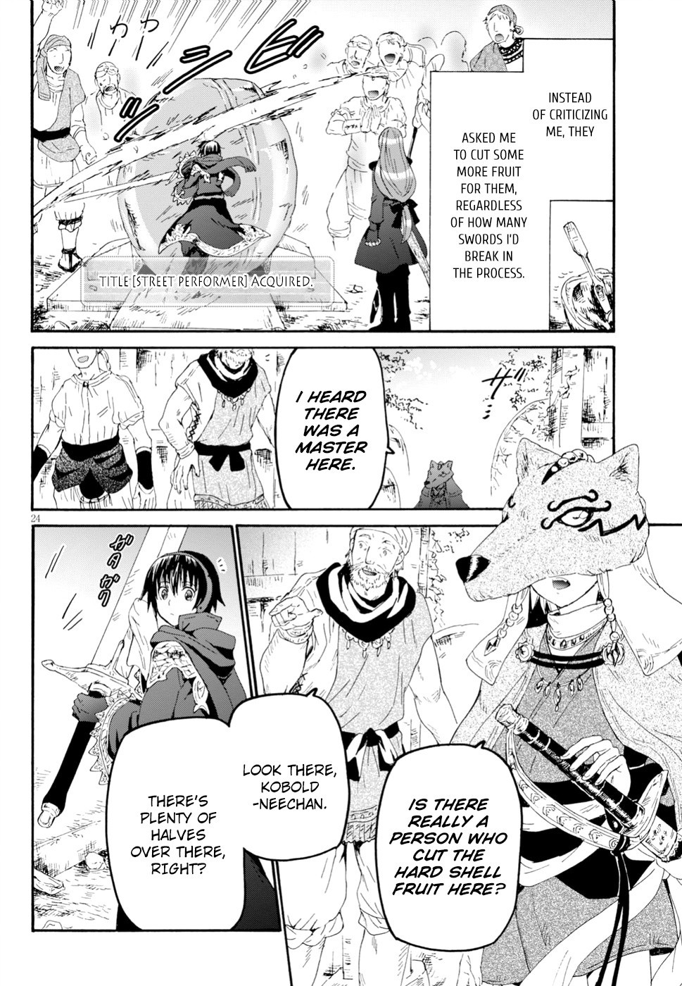 Death March kara Hajimaru Isekai Kyousoukyoku Chapter 55 page 22 - Chapter 55: The Village of Little Giants