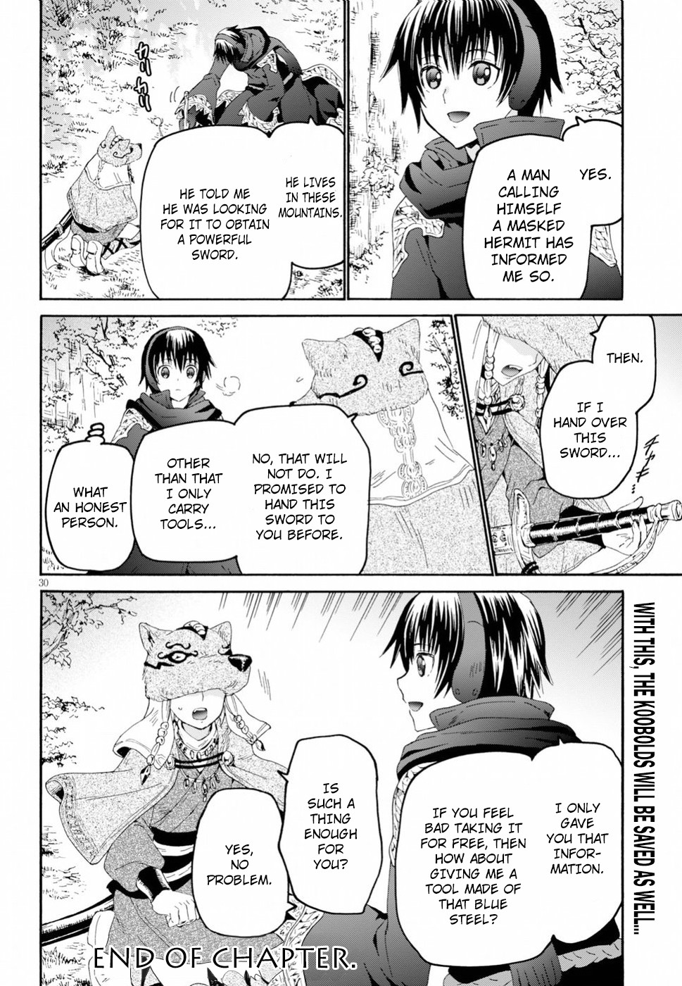 Death March kara Hajimaru Isekai Kyousoukyoku Chapter 55 page 28 - Chapter 55: The Village of Little Giants