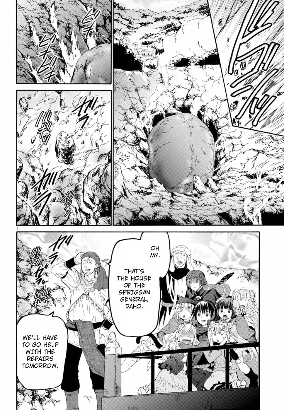 Death March kara Hajimaru Isekai Kyousoukyoku Chapter 55 page 3 - Chapter 55: The Village of Little Giants