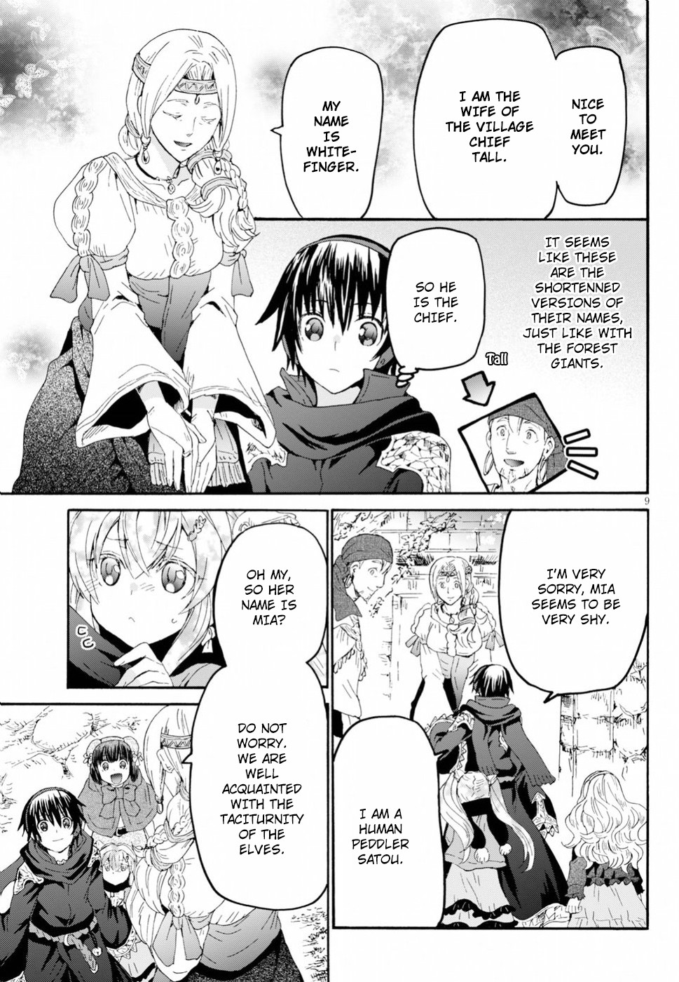 Death March kara Hajimaru Isekai Kyousoukyoku Chapter 55 page 8 - Chapter 55: The Village of Little Giants