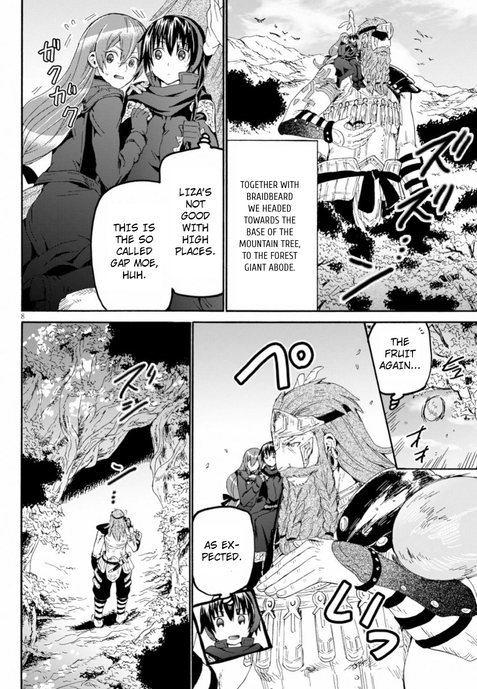 Death March kara Hajimaru Isekai Kyousoukyoku Chapter 56 page 7 - Chapter 56: A Friend of the Giants