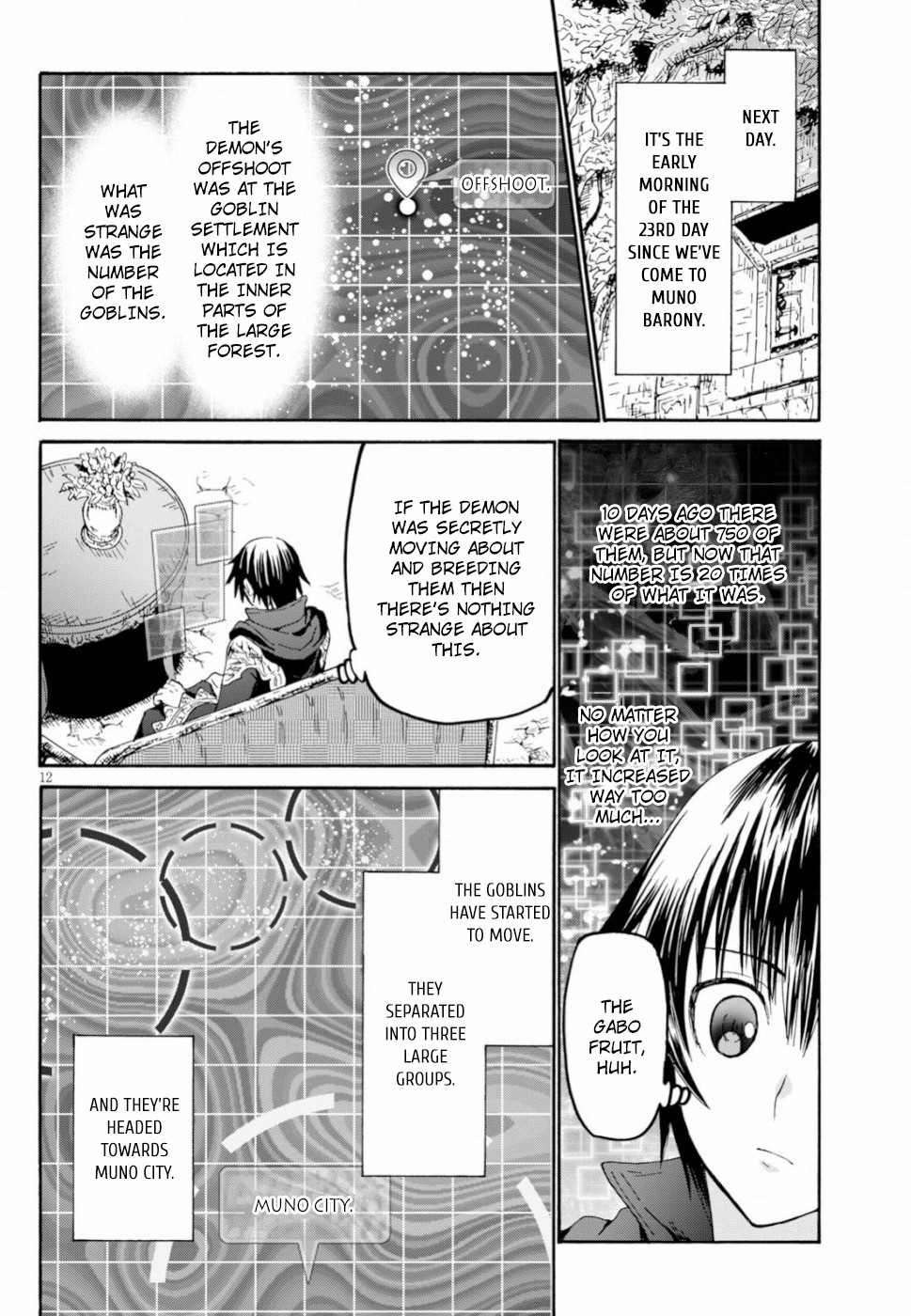 Death March kara Hajimaru Isekai Kyousoukyoku Chapter 57 page 12 - Chapter 57: Towards Muno City