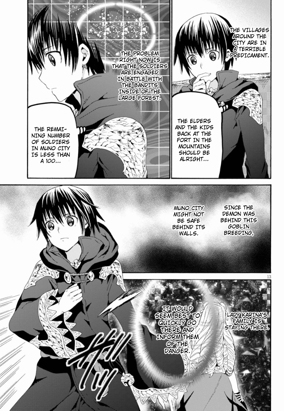 Death March kara Hajimaru Isekai Kyousoukyoku Chapter 57 page 13 - Chapter 57: Towards Muno City