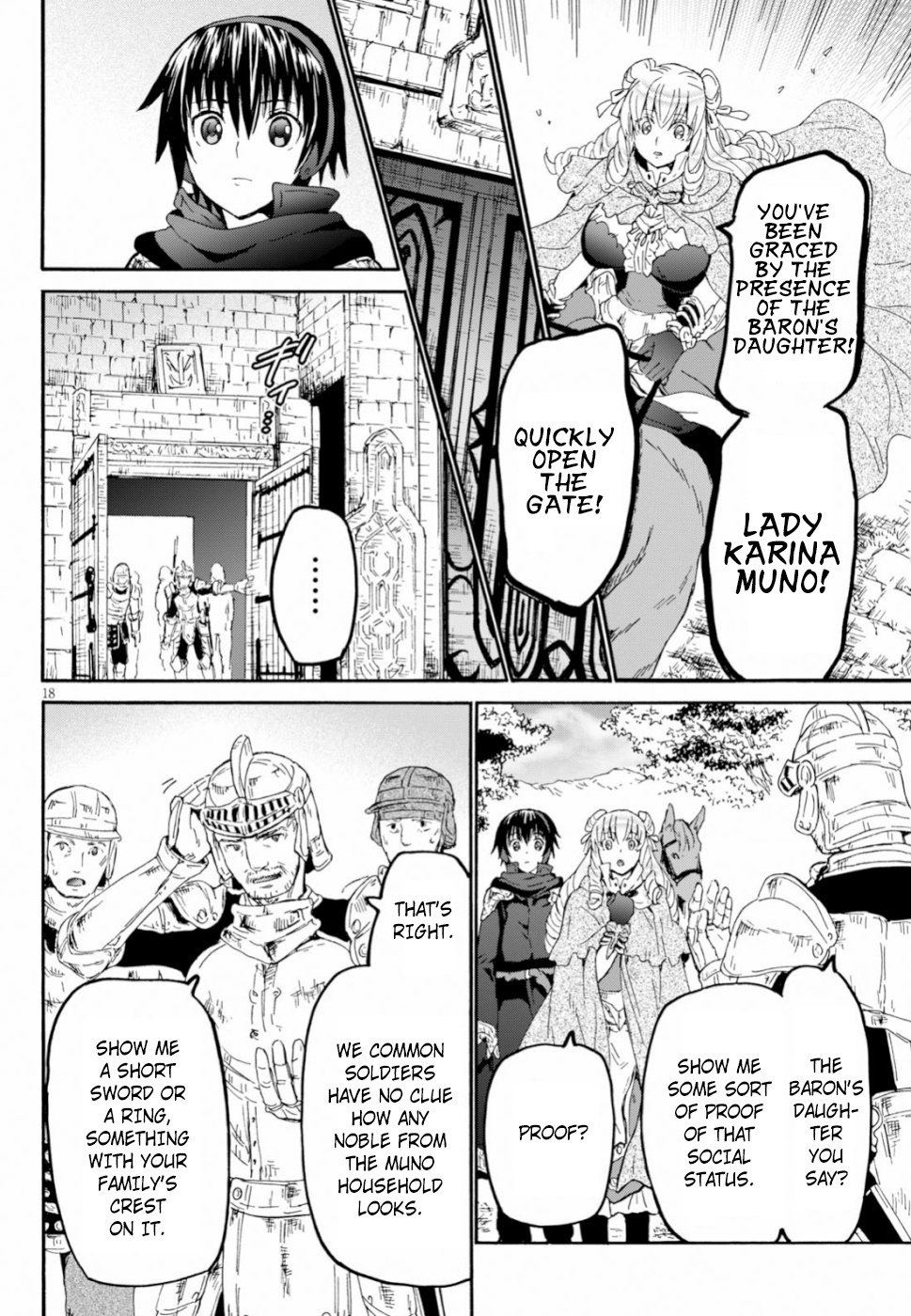 Death March kara Hajimaru Isekai Kyousoukyoku Chapter 57 page 18 - Chapter 57: Towards Muno City