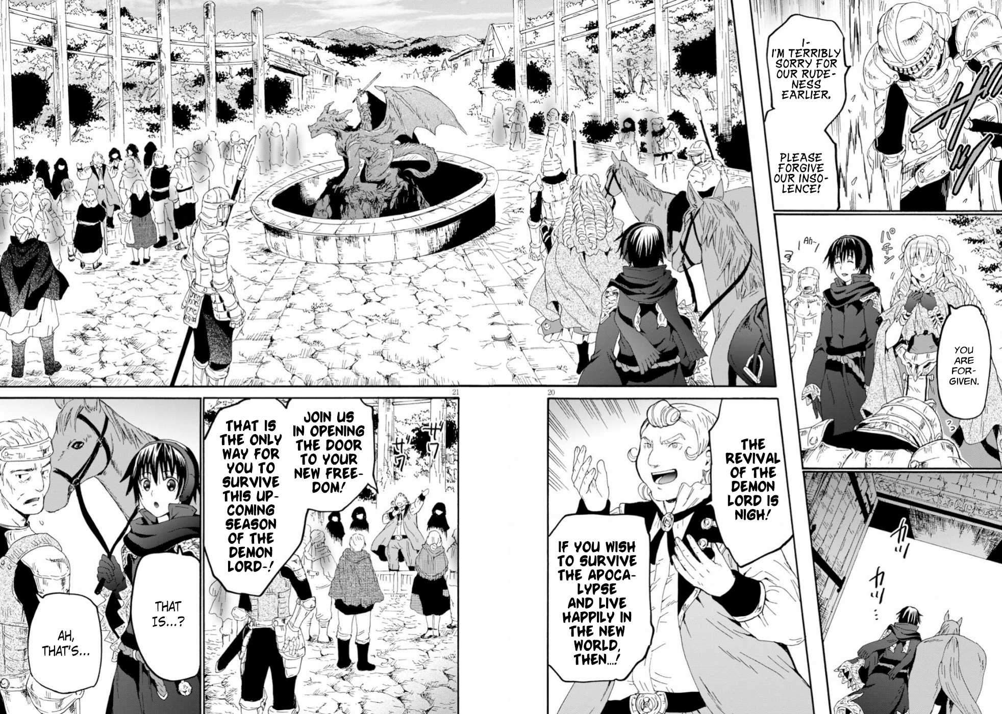 Death March kara Hajimaru Isekai Kyousoukyoku Chapter 57 page 20 - Chapter 57: Towards Muno City