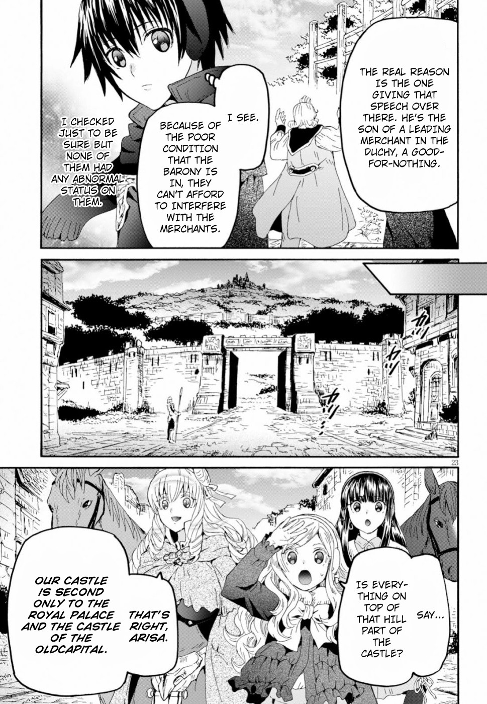 Death March kara Hajimaru Isekai Kyousoukyoku Chapter 57 page 22 - Chapter 57: Towards Muno City