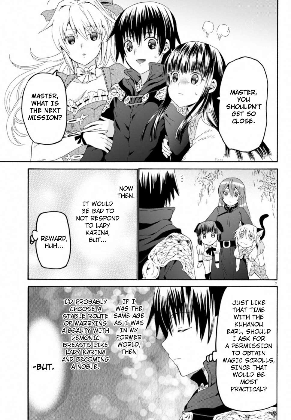 Death March kara Hajimaru Isekai Kyousoukyoku Chapter 57 page 7 - Chapter 57: Towards Muno City