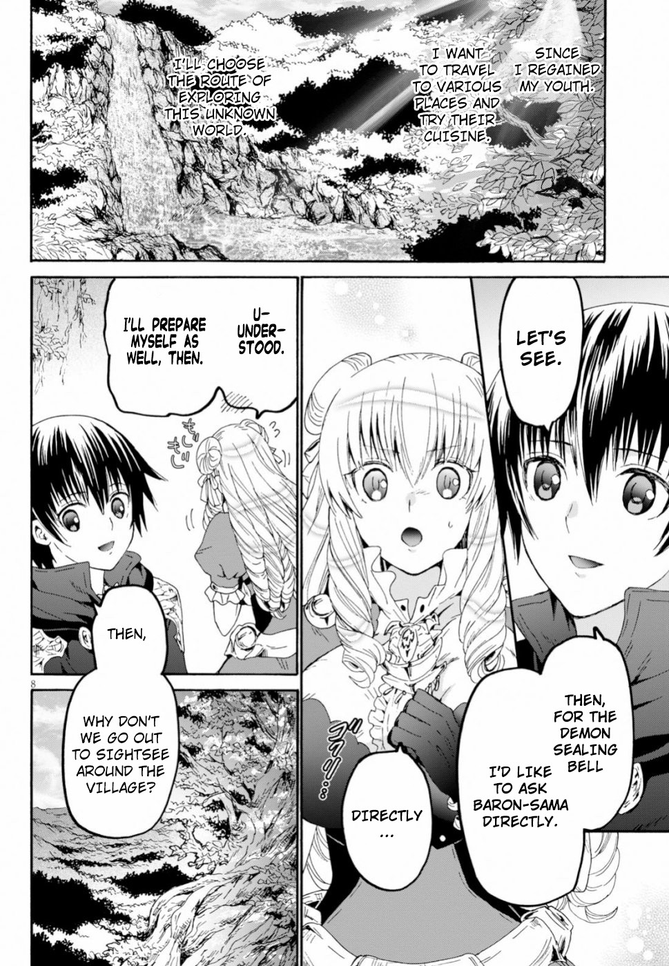 Death March kara Hajimaru Isekai Kyousoukyoku Chapter 57 page 8 - Chapter 57: Towards Muno City