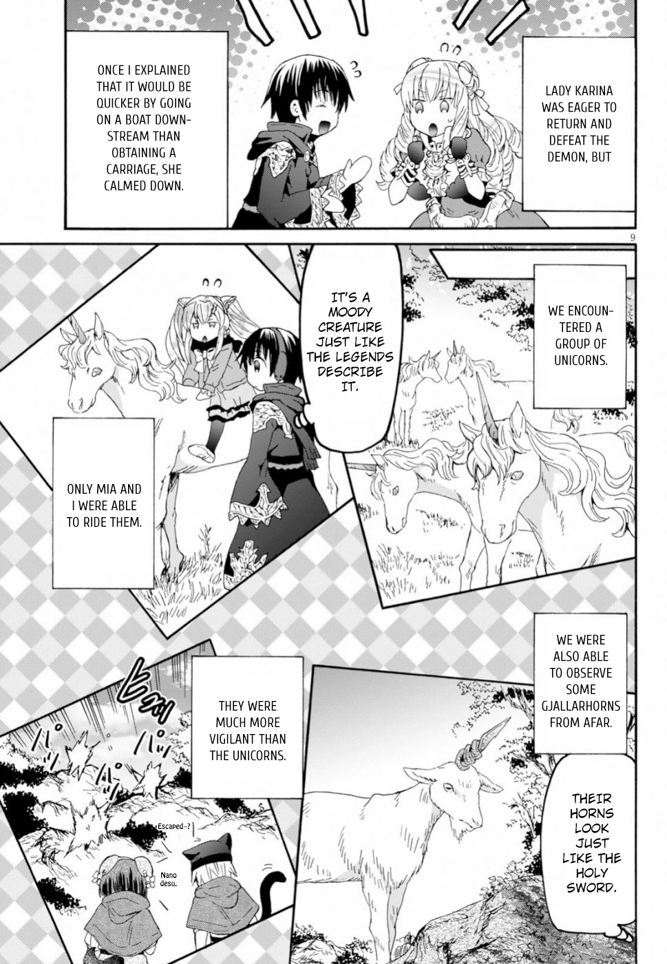 Death March kara Hajimaru Isekai Kyousoukyoku Chapter 57 page 9 - Chapter 57: Towards Muno City