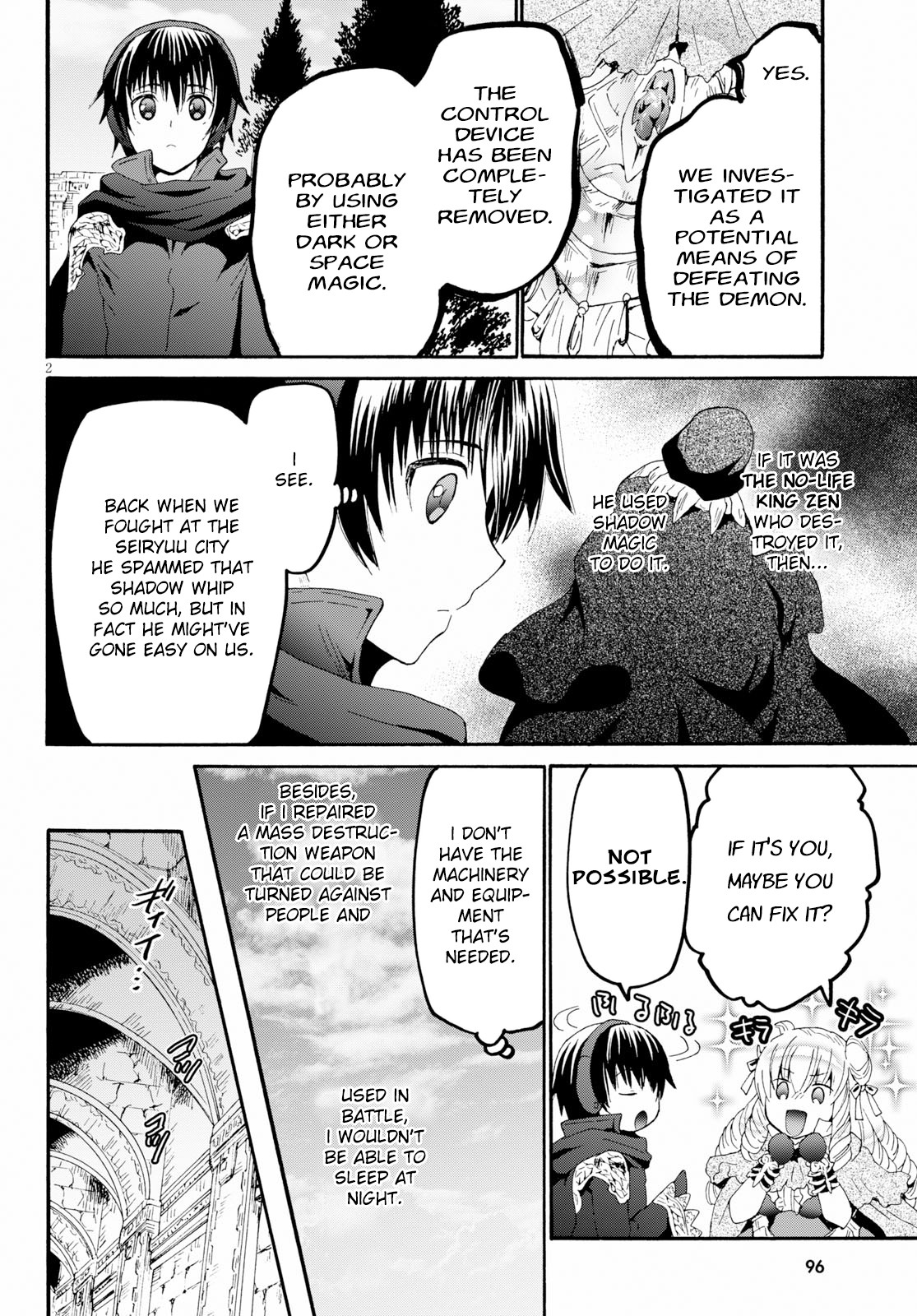 Death March kara Hajimaru Isekai Kyousoukyoku Chapter 58 page 2 - Chapter 58: The Demon Consul
