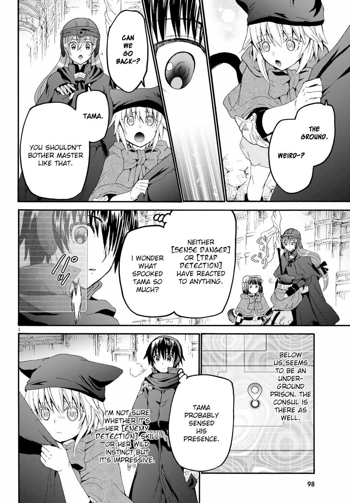 Death March kara Hajimaru Isekai Kyousoukyoku Chapter 58 page 4 - Chapter 58: The Demon Consul