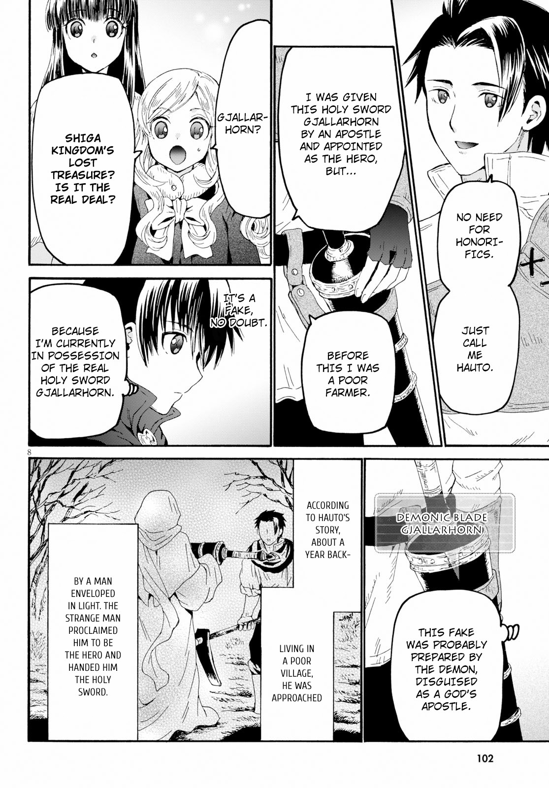 Death March kara Hajimaru Isekai Kyousoukyoku Chapter 58 page 8 - Chapter 58: The Demon Consul