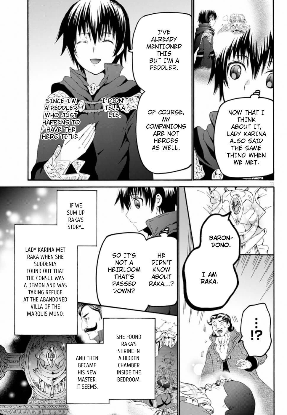 Death March kara Hajimaru Isekai Kyousoukyoku Chapter 59 page 11 - Chapter 59: The Demon's Fission