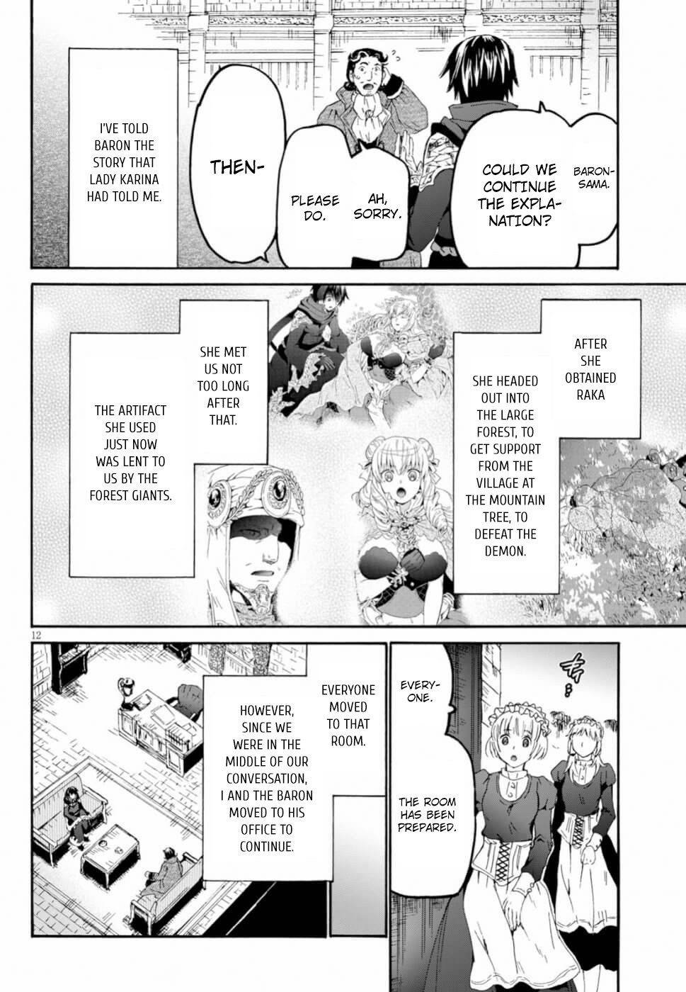 Death March kara Hajimaru Isekai Kyousoukyoku Chapter 59 page 12 - Chapter 59: The Demon's Fission