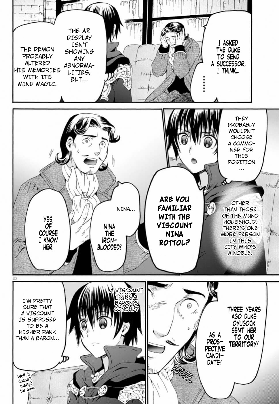 Death March kara Hajimaru Isekai Kyousoukyoku Chapter 59 page 20 - Chapter 59: The Demon's Fission