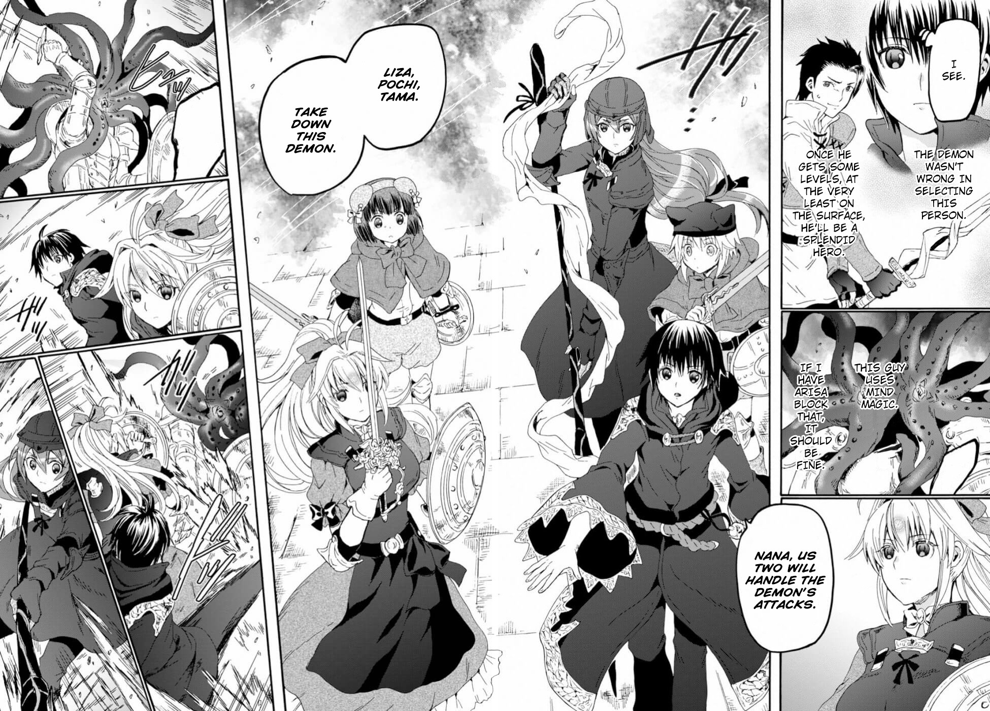 Death March kara Hajimaru Isekai Kyousoukyoku Chapter 59 page 3 - Chapter 59: The Demon's Fission