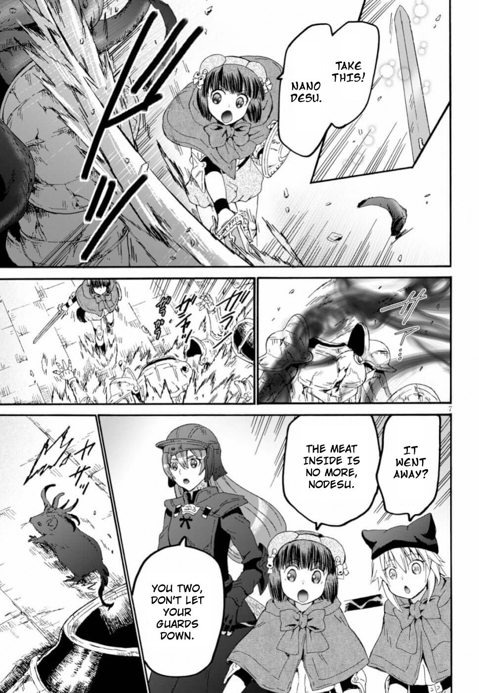 Death March kara Hajimaru Isekai Kyousoukyoku Chapter 59 page 7 - Chapter 59: The Demon's Fission