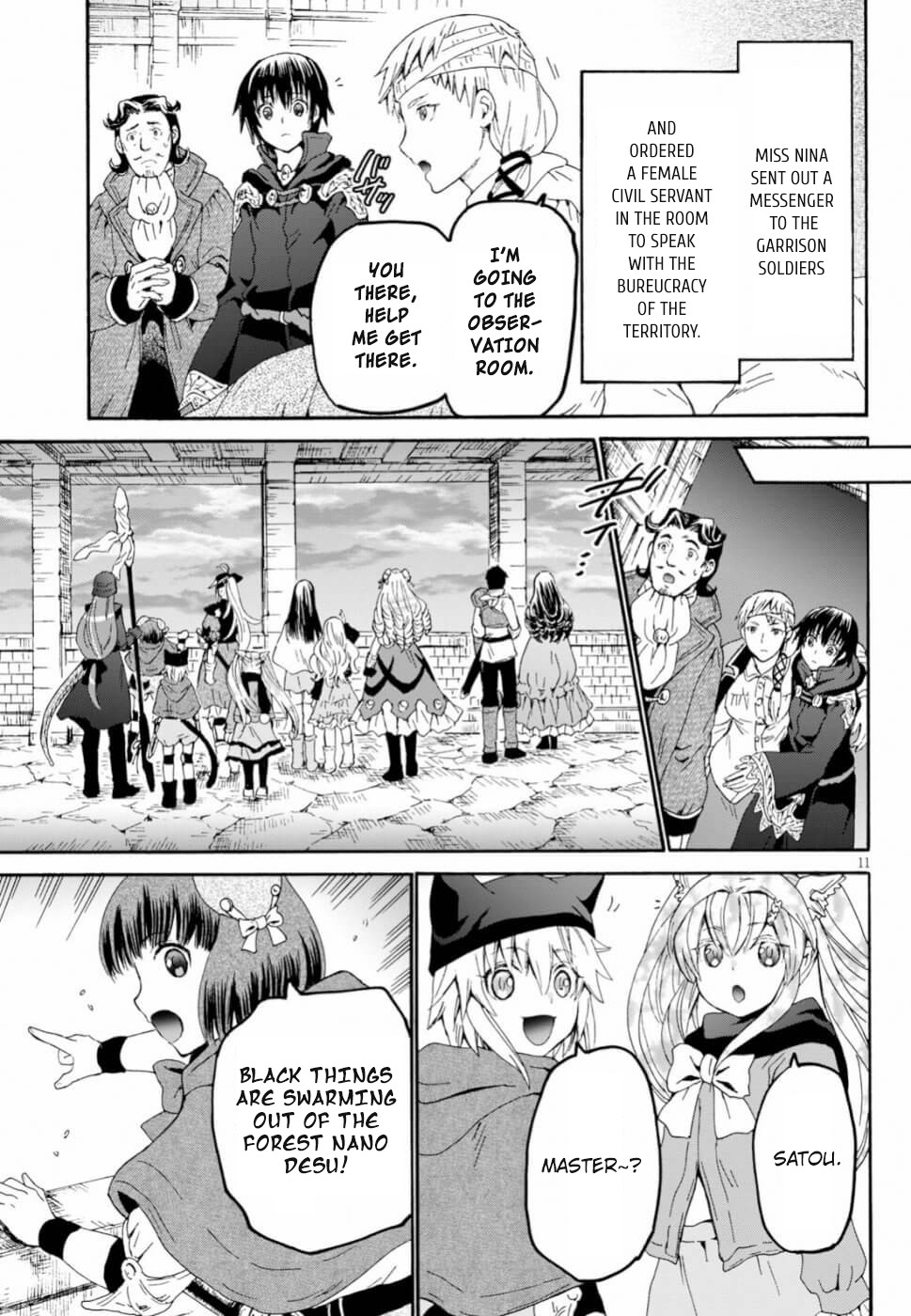 Death March kara Hajimaru Isekai Kyousoukyoku Chapter 60 page 10 - Chapter 60: The Place of the City Core