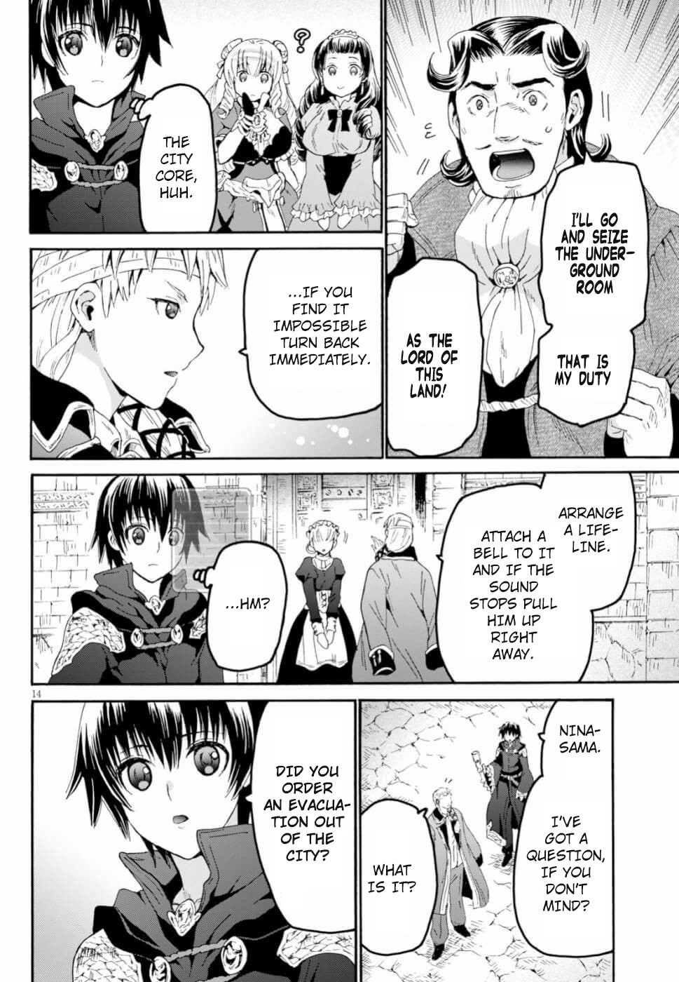 Death March kara Hajimaru Isekai Kyousoukyoku Chapter 60 page 12 - Chapter 60: The Place of the City Core