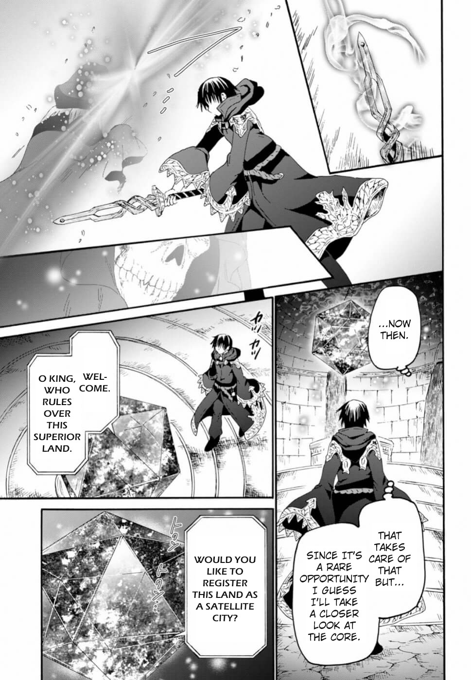 Death March kara Hajimaru Isekai Kyousoukyoku Chapter 60 page 4 - Chapter 60: The Place of the City Core