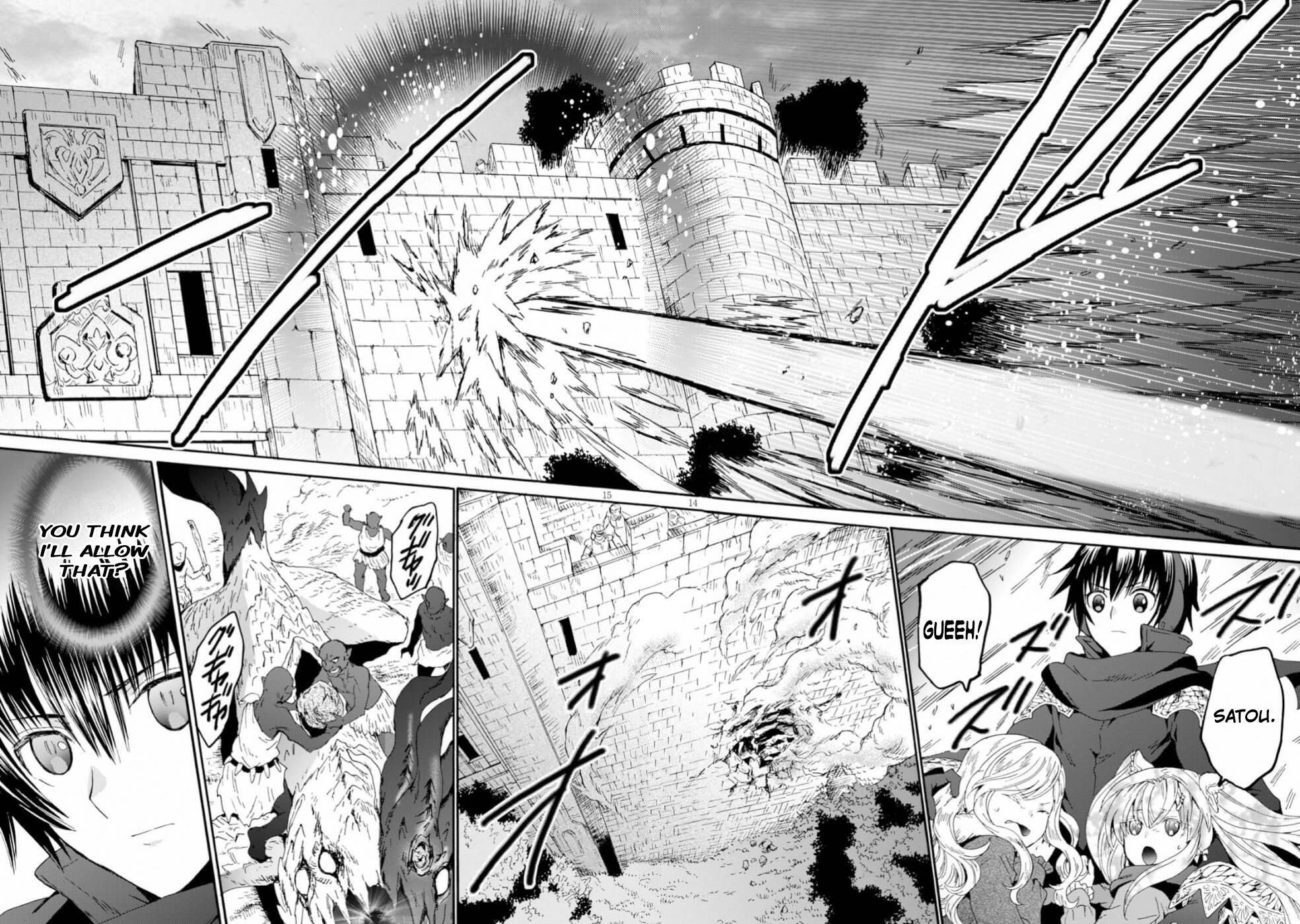 Death March kara Hajimaru Isekai Kyousoukyoku Chapter 61 page 13 - Chapter 61: The Line Defense at the City of Muno