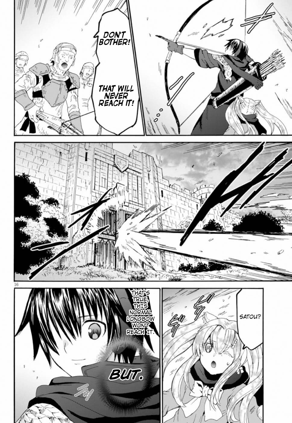 Death March kara Hajimaru Isekai Kyousoukyoku Chapter 61 page 14 - Chapter 61: The Line Defense at the City of Muno