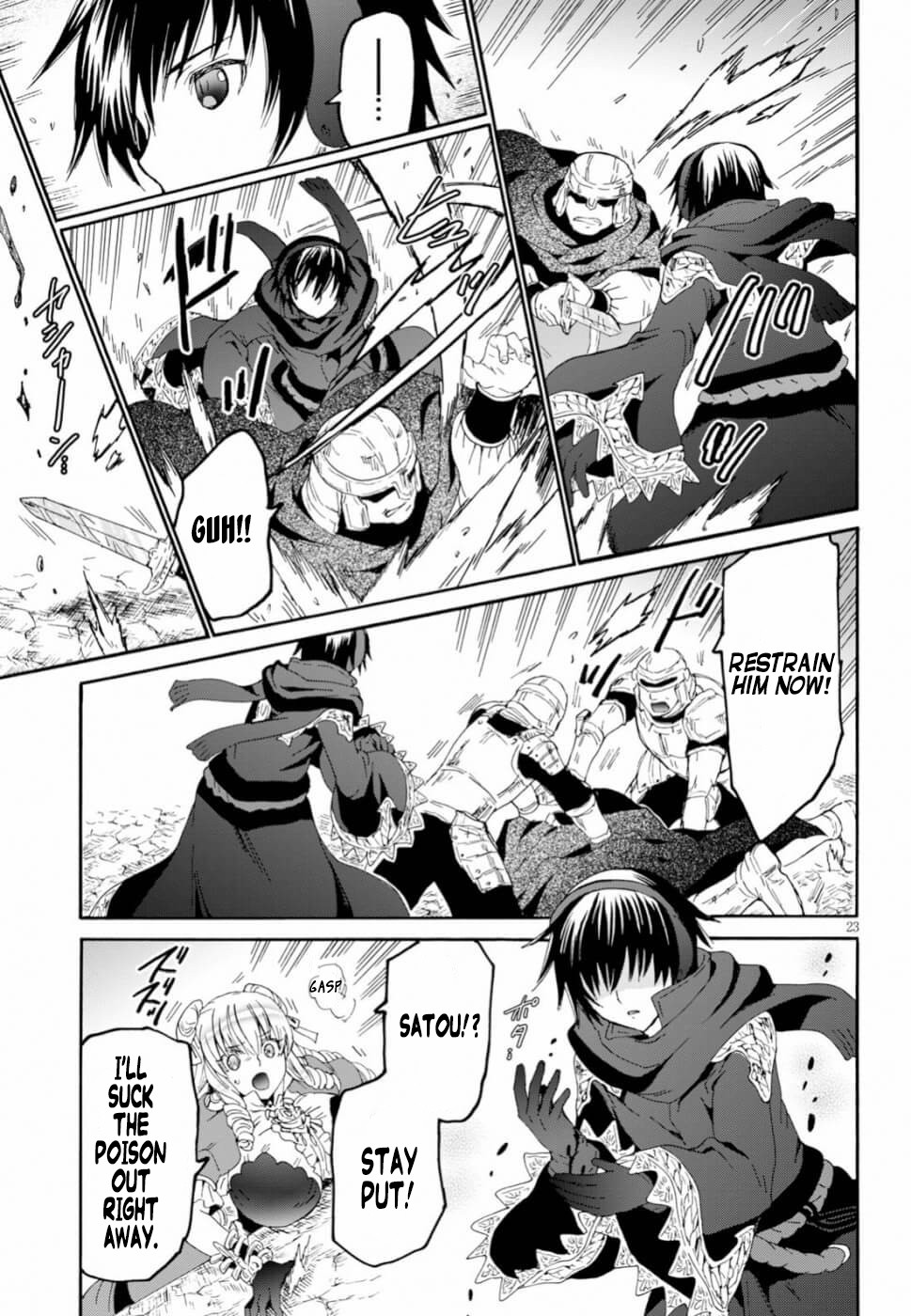Death March kara Hajimaru Isekai Kyousoukyoku Chapter 61 page 21 - Chapter 61: The Line Defense at the City of Muno