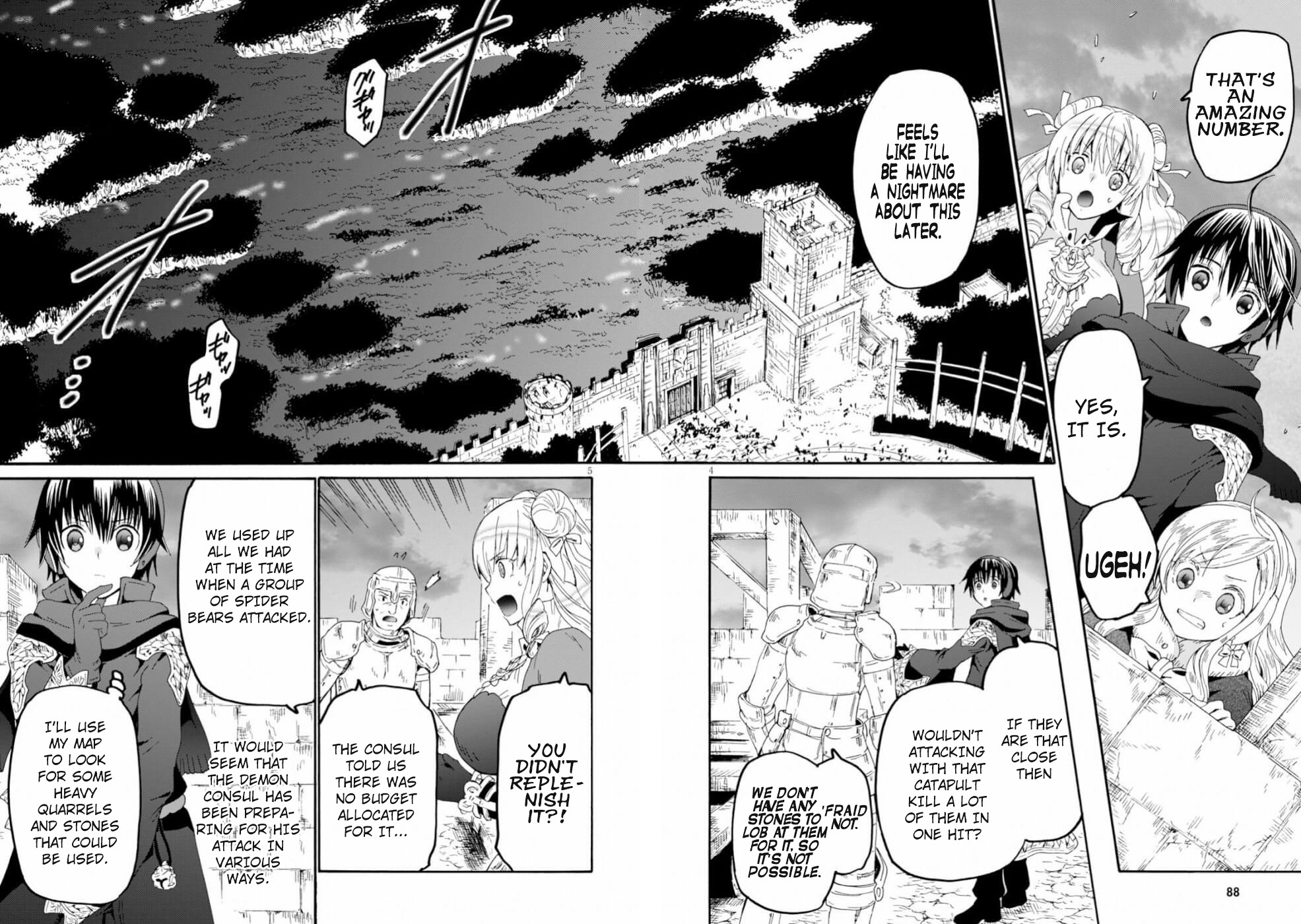 Death March kara Hajimaru Isekai Kyousoukyoku Chapter 61 page 4 - Chapter 61: The Line Defense at the City of Muno