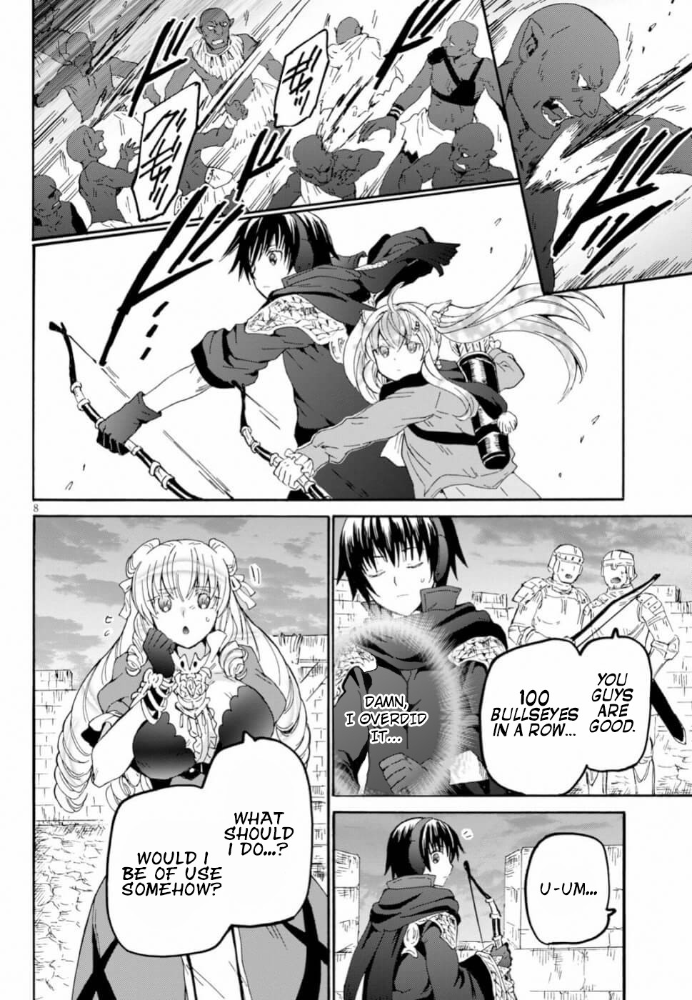 Death March kara Hajimaru Isekai Kyousoukyoku Chapter 61 page 7 - Chapter 61: The Line Defense at the City of Muno