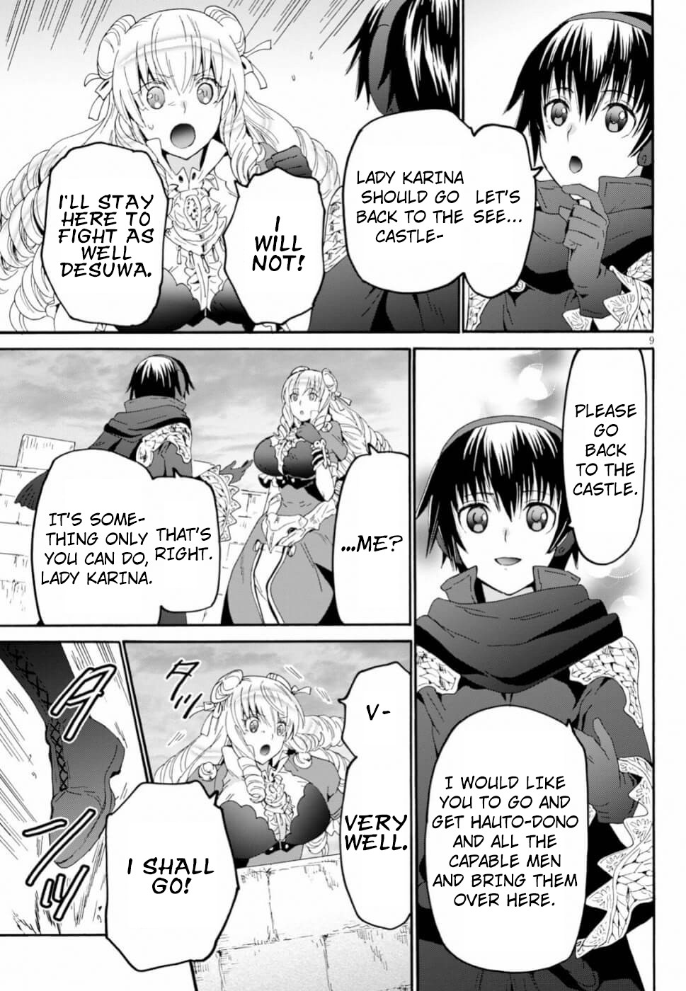 Death March kara Hajimaru Isekai Kyousoukyoku Chapter 61 page 8 - Chapter 61: The Line Defense at the City of Muno