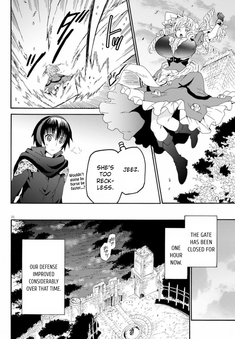 Death March kara Hajimaru Isekai Kyousoukyoku Chapter 61 page 9 - Chapter 61: The Line Defense at the City of Muno