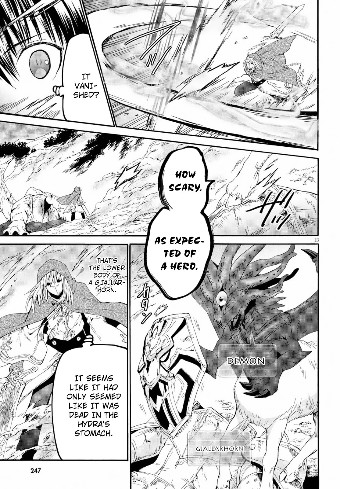 Death March kara Hajimaru Isekai Kyousoukyoku Chapter 63 page 11 - Chapter 63: The Demon's Real Form