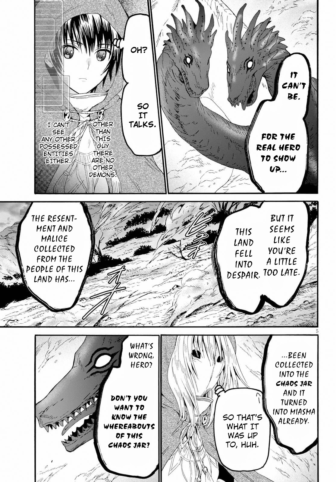 Death March kara Hajimaru Isekai Kyousoukyoku Chapter 63 page 4 - Chapter 63: The Demon's Real Form