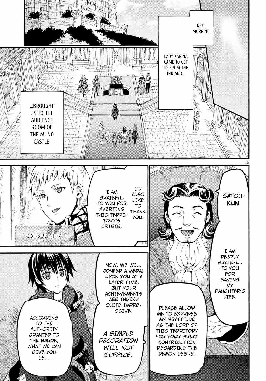 Death March kara Hajimaru Isekai Kyousoukyoku Chapter 64 page 14 - Chapter 64: Peerage