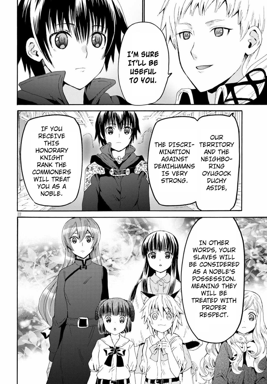 Death March kara Hajimaru Isekai Kyousoukyoku Chapter 64 page 21 - Chapter 64: Peerage