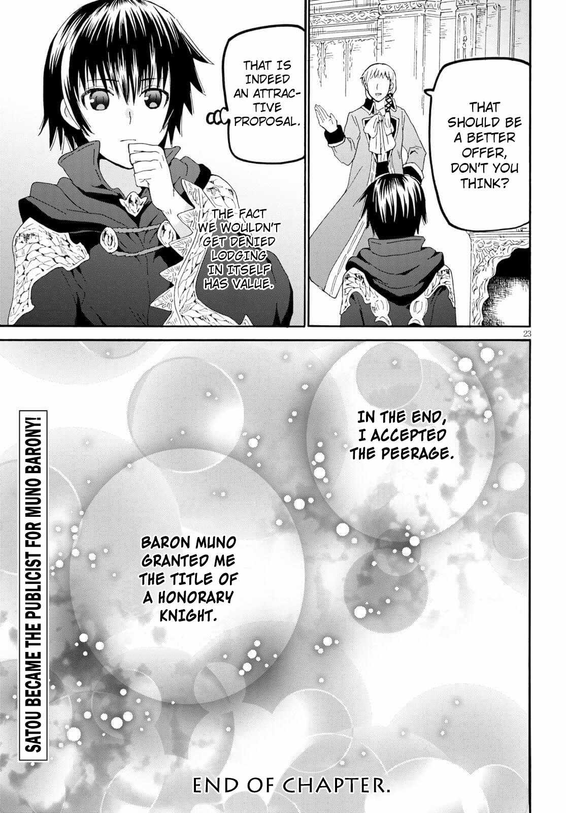 Death March kara Hajimaru Isekai Kyousoukyoku Chapter 64 page 22 - Chapter 64: Peerage