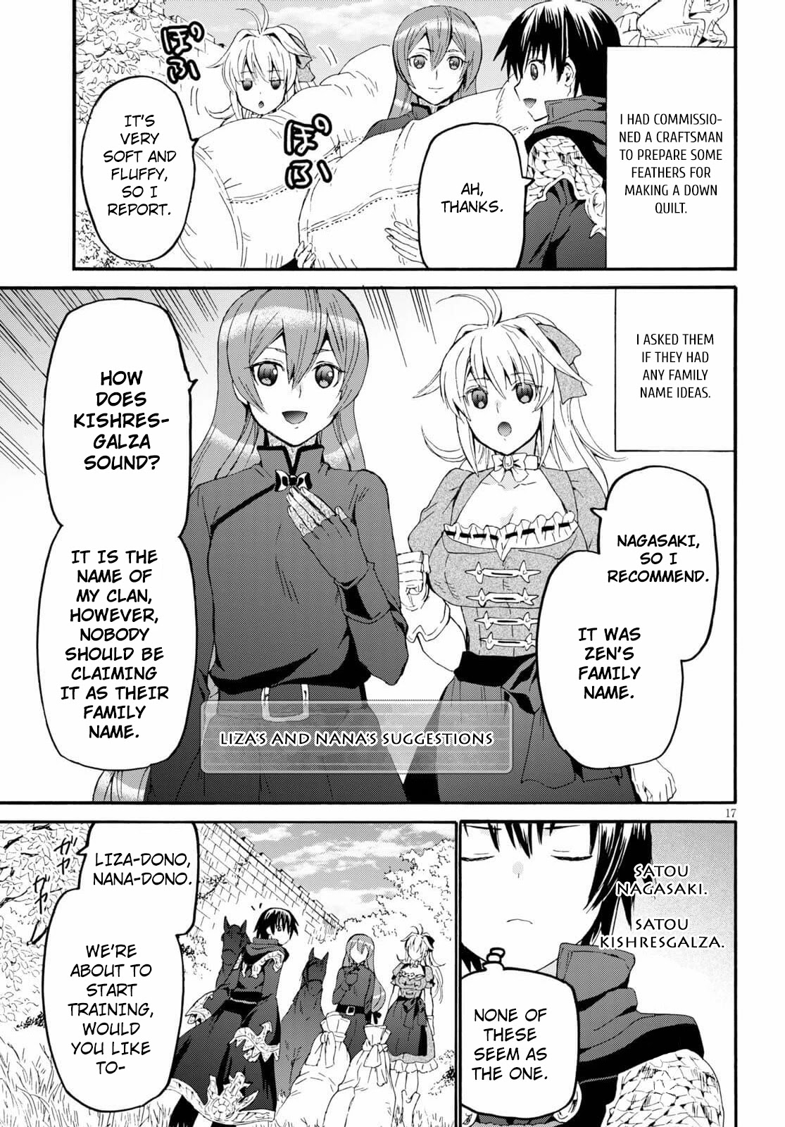 Death March kara Hajimaru Isekai Kyousoukyoku Chapter 65 page 16 - Chapter 65: Everyone's Suggestion
