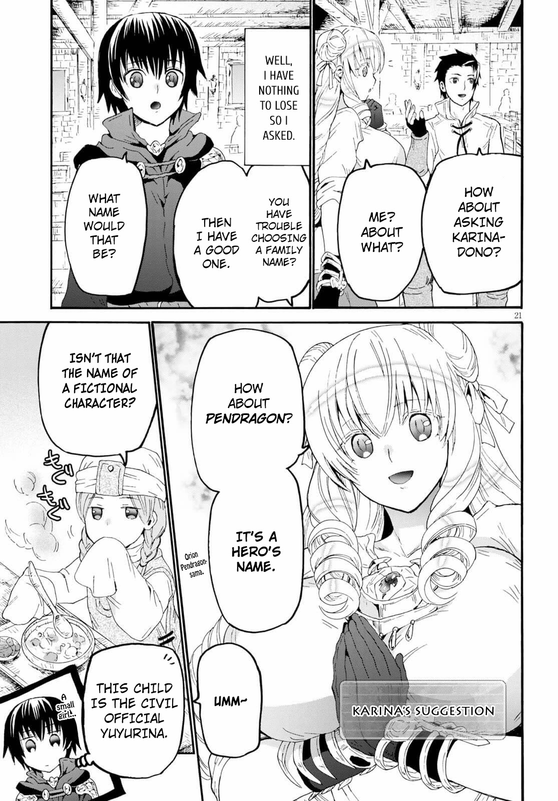 Death March kara Hajimaru Isekai Kyousoukyoku Chapter 65 page 20 - Chapter 65: Everyone's Suggestion