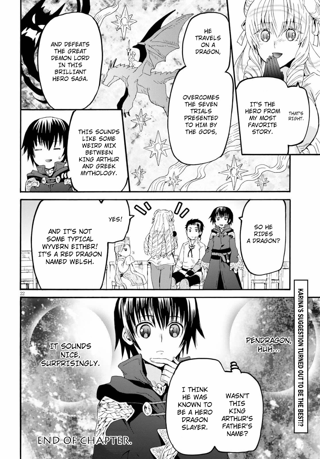 Death March kara Hajimaru Isekai Kyousoukyoku Chapter 65 page 21 - Chapter 65: Everyone's Suggestion