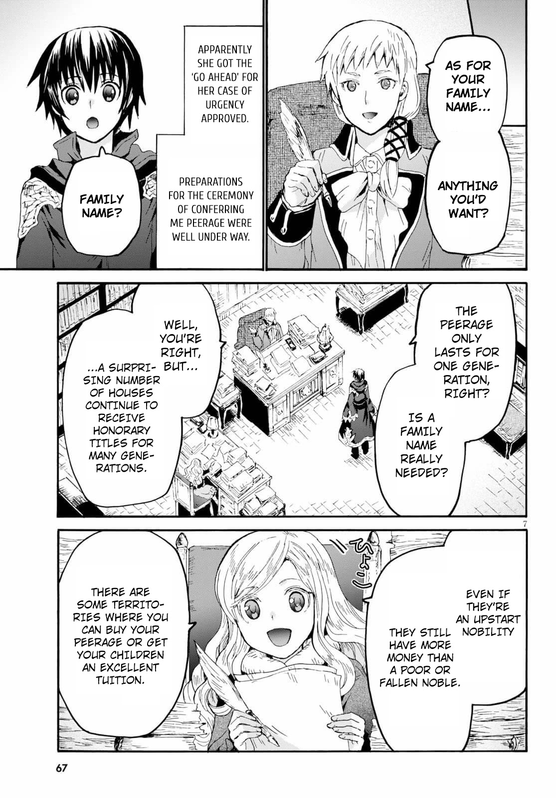 Death March kara Hajimaru Isekai Kyousoukyoku Chapter 65 page 6 - Chapter 65: Everyone's Suggestion