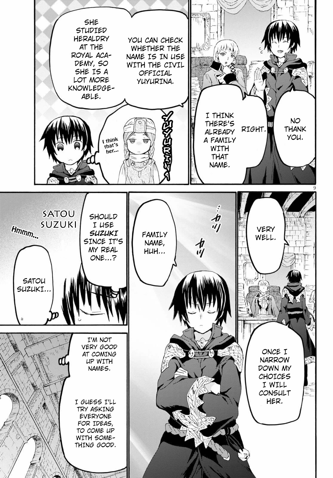 Death March kara Hajimaru Isekai Kyousoukyoku Chapter 65 page 8 - Chapter 65: Everyone's Suggestion