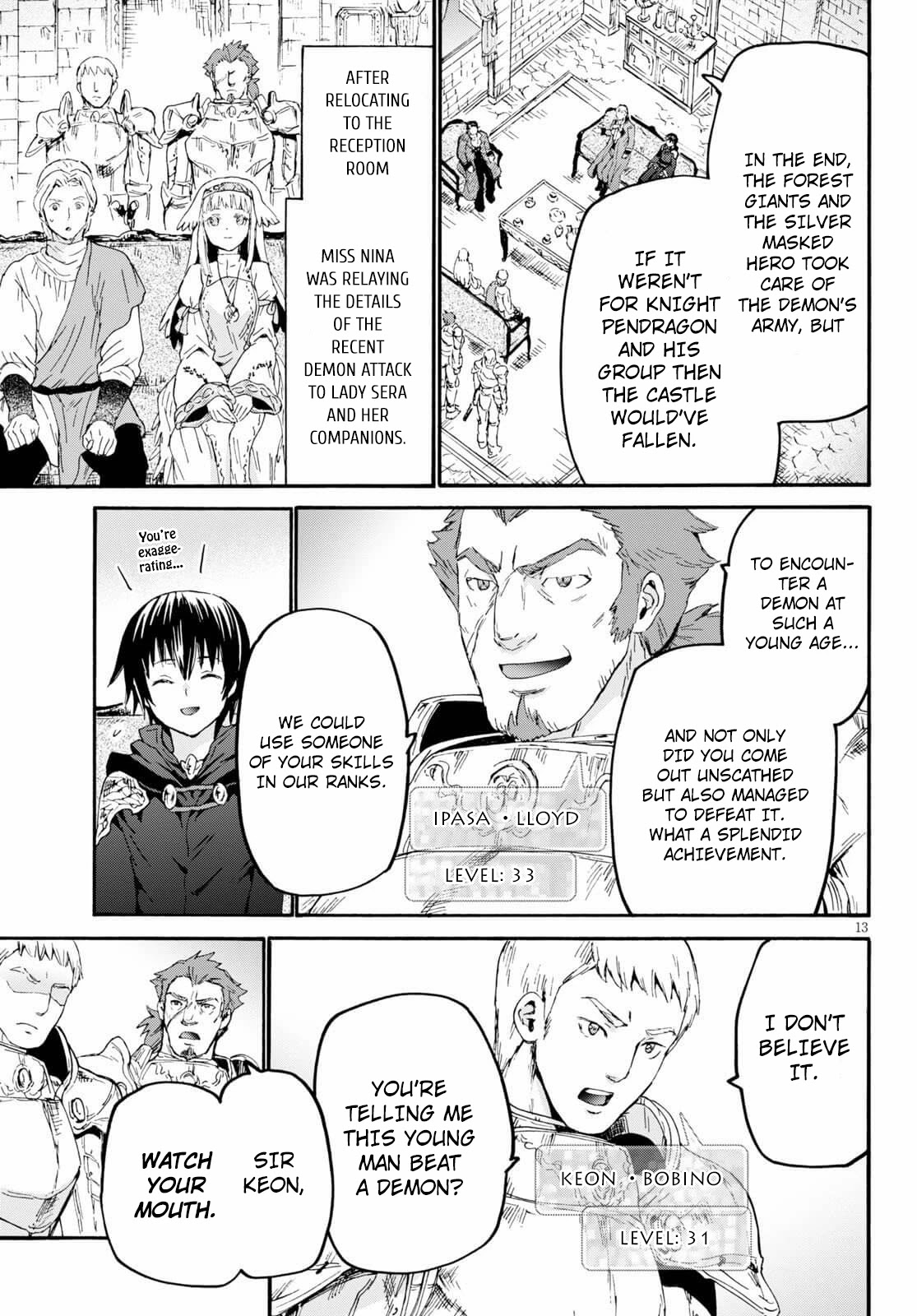Death March kara Hajimaru Isekai Kyousoukyoku Chapter 66 page 11 - Chapter 66: A New Family Name