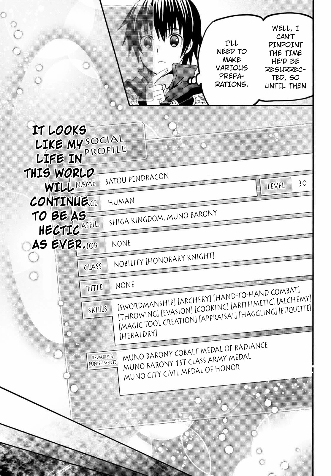 Death March kara Hajimaru Isekai Kyousoukyoku Chapter 66 page 6 - Chapter 66: A New Family Name