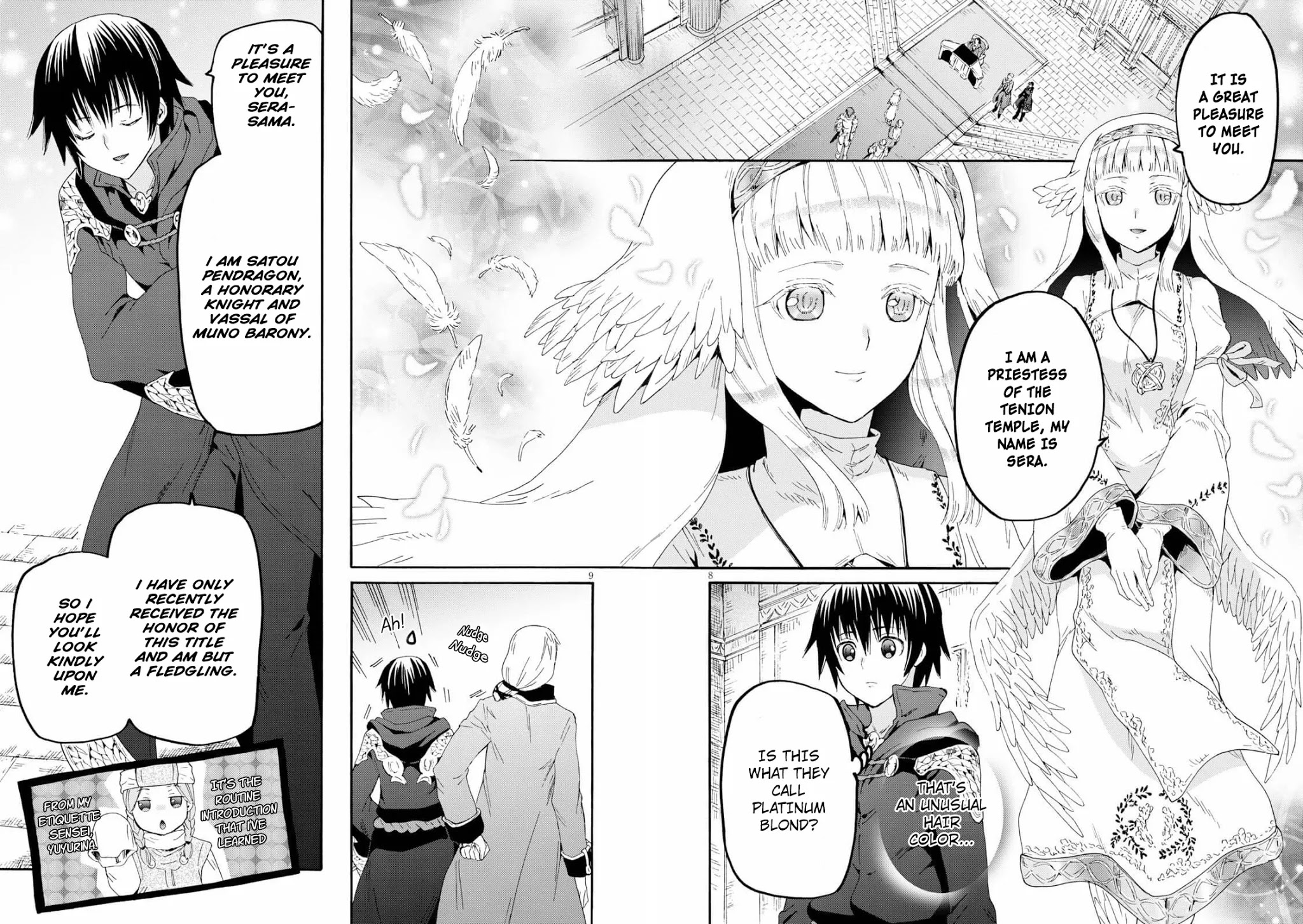 Death March kara Hajimaru Isekai Kyousoukyoku Chapter 66 page 7 - Chapter 66: A New Family Name