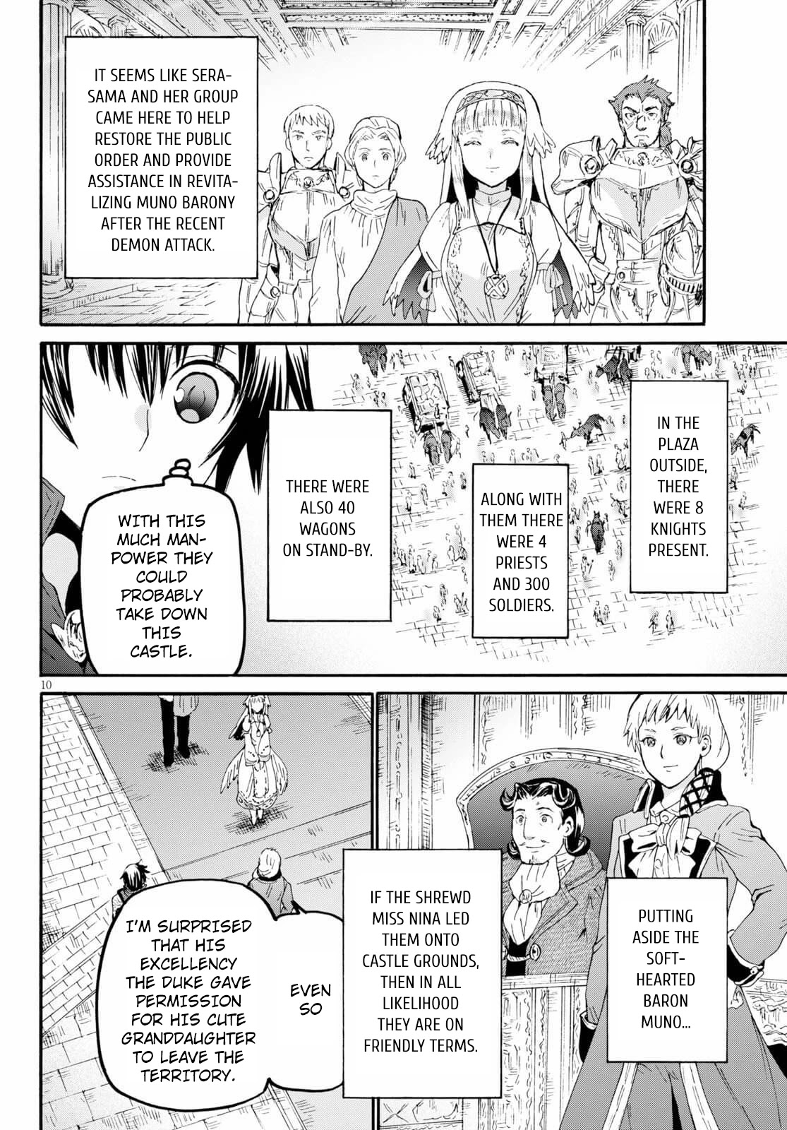 Death March kara Hajimaru Isekai Kyousoukyoku Chapter 66 page 8 - Chapter 66: A New Family Name