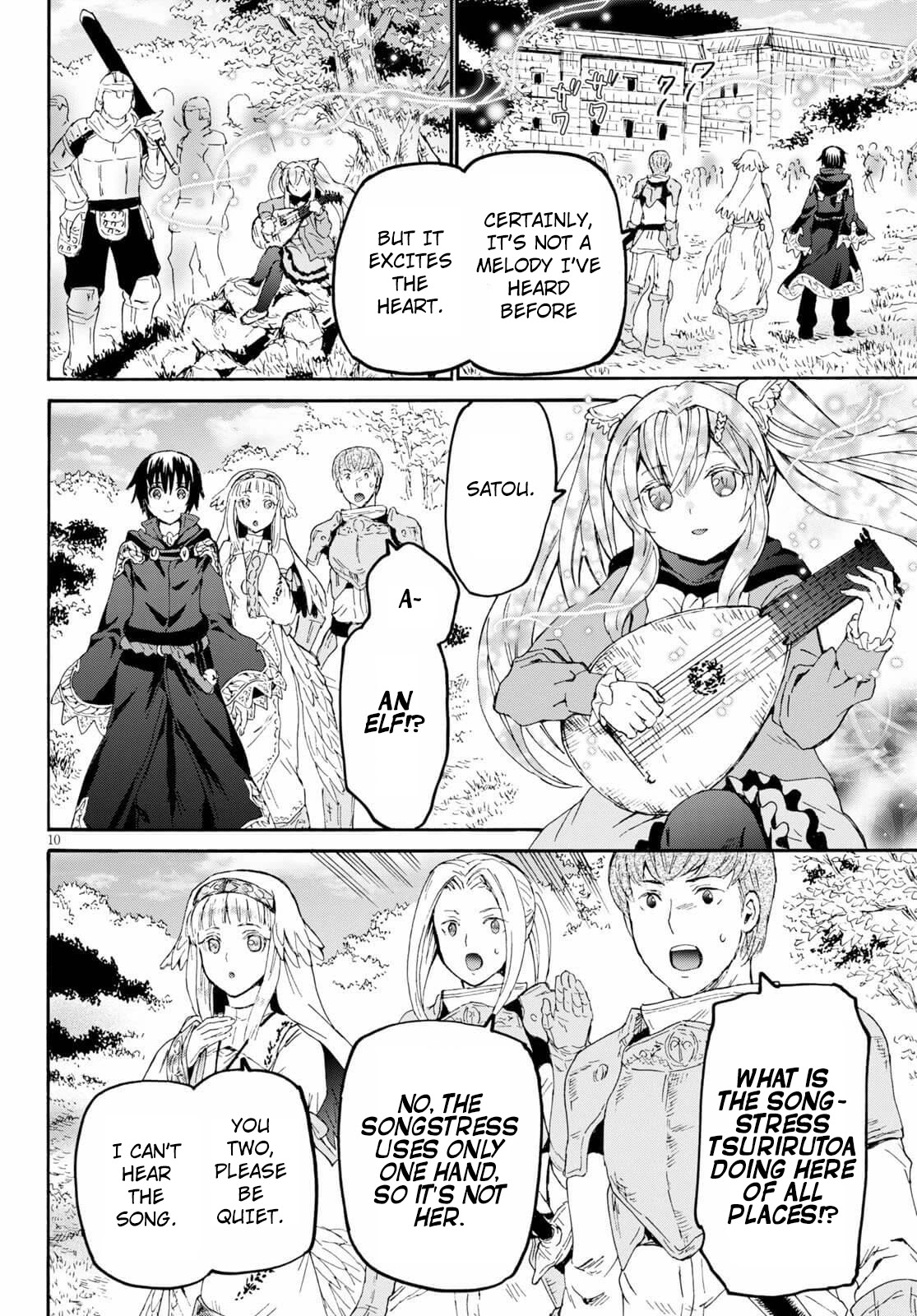 Death March kara Hajimaru Isekai Kyousoukyoku Chapter 67 page 10 - Chapter 67: Sera of the Tenion Temple