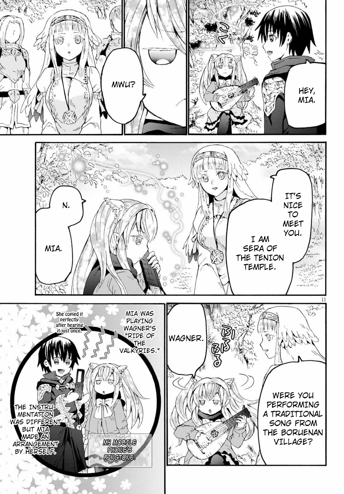 Death March kara Hajimaru Isekai Kyousoukyoku Chapter 67 page 11 - Chapter 67: Sera of the Tenion Temple