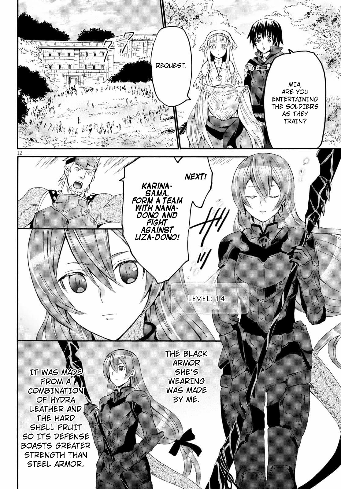 Death March kara Hajimaru Isekai Kyousoukyoku Chapter 67 page 12 - Chapter 67: Sera of the Tenion Temple