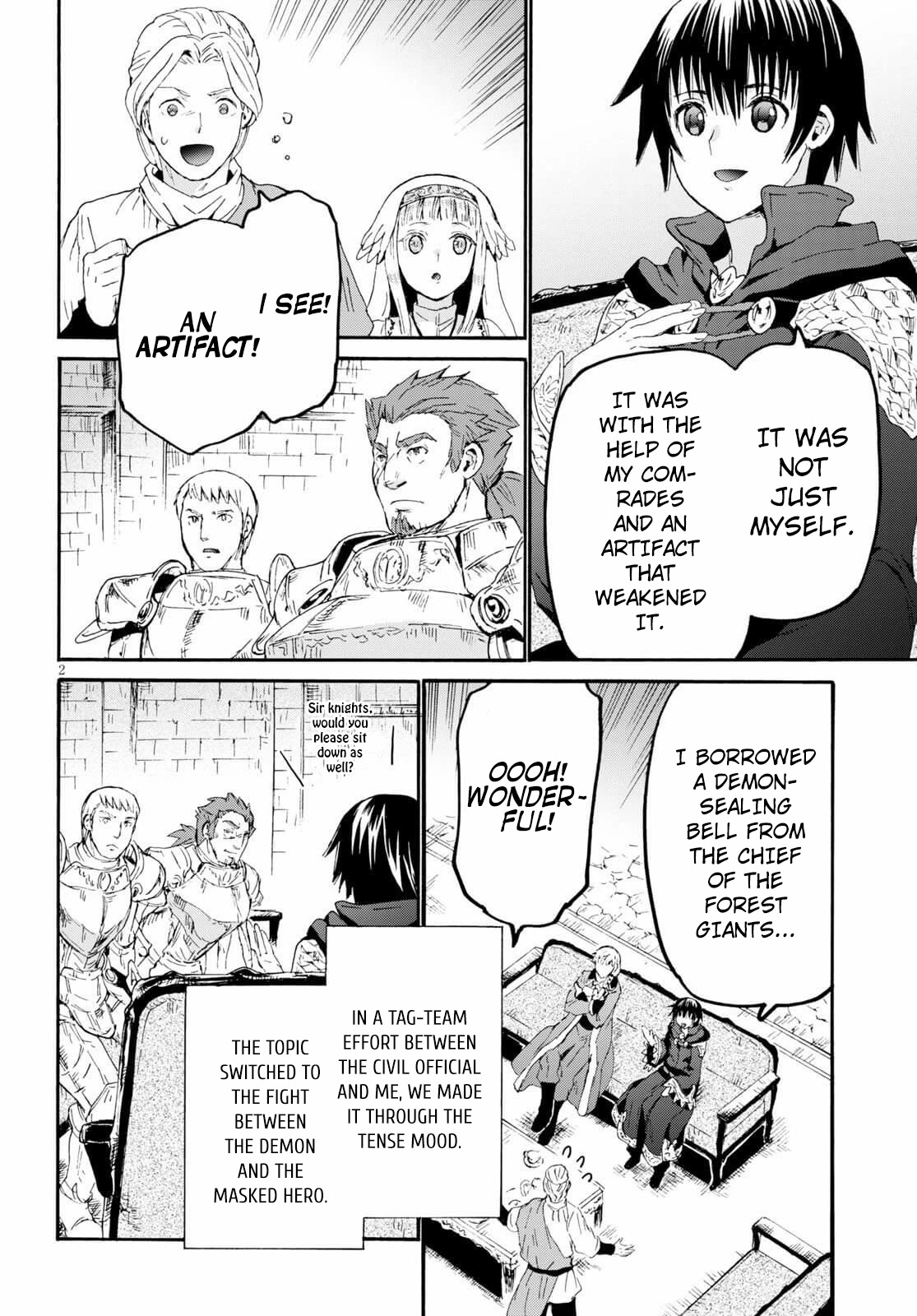 Death March kara Hajimaru Isekai Kyousoukyoku Chapter 67 page 2 - Chapter 67: Sera of the Tenion Temple
