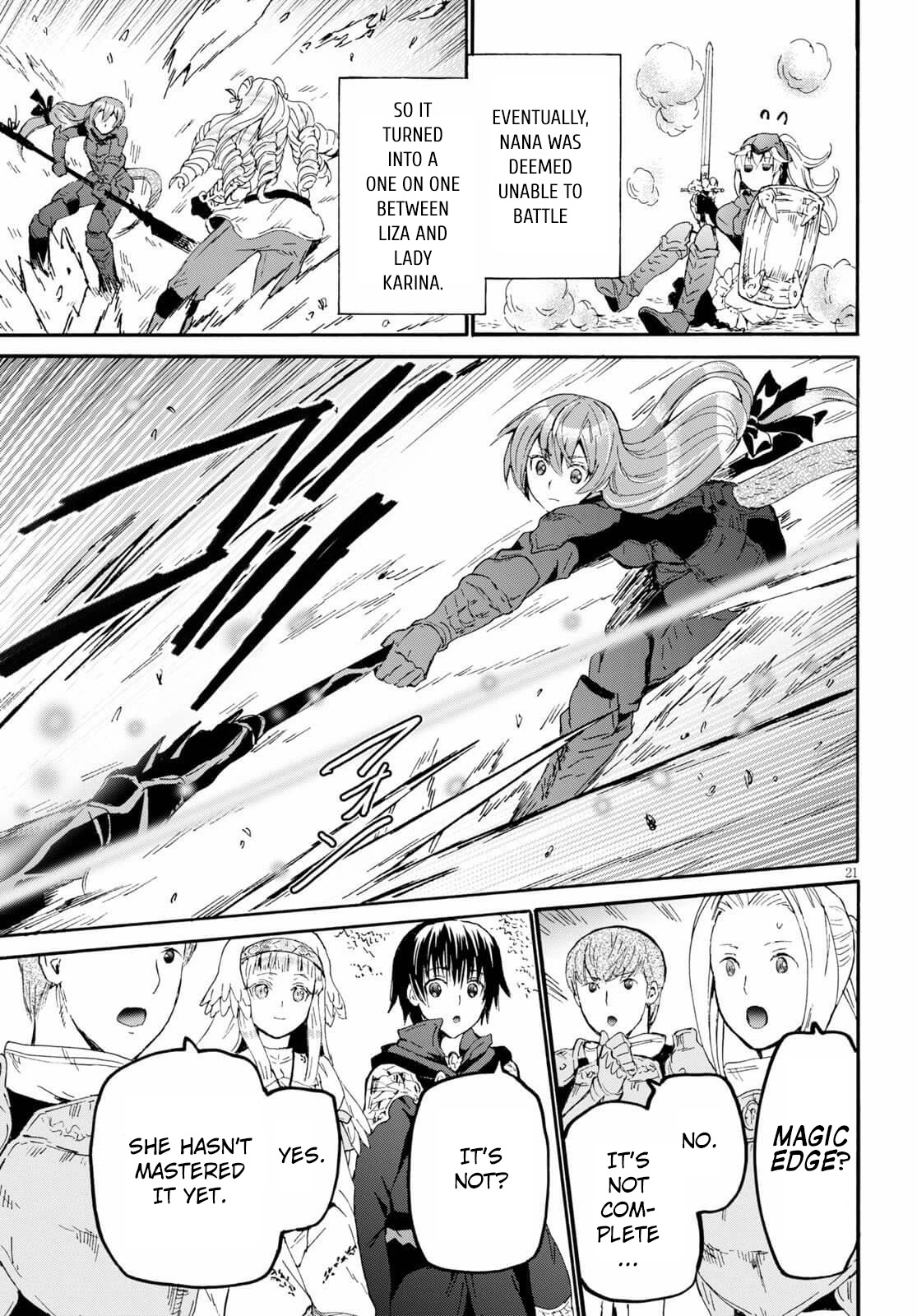 Death March kara Hajimaru Isekai Kyousoukyoku Chapter 67 page 20 - Chapter 67: Sera of the Tenion Temple